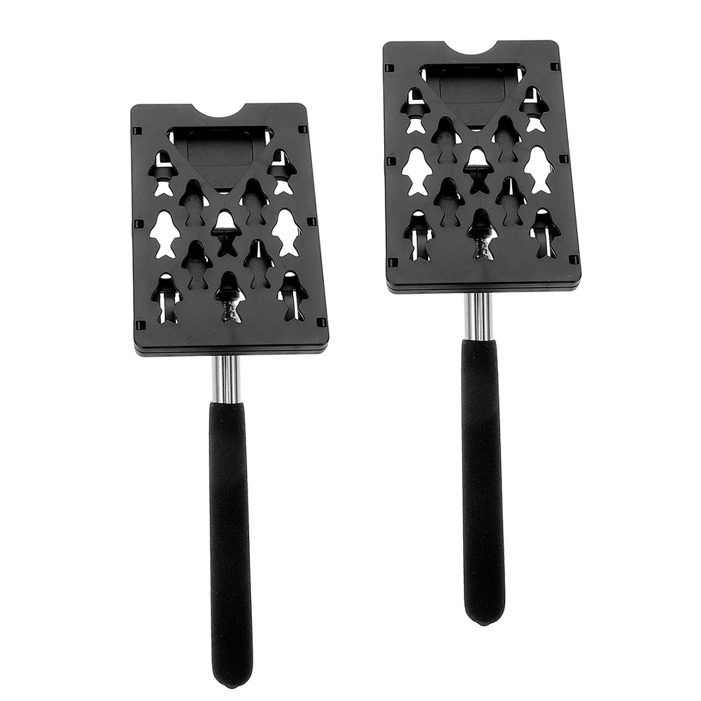 

2Pcs Assistant stick Garage Aid Car Parking Card Holder Plastic Compact Portable Residential Areas Offices Parking