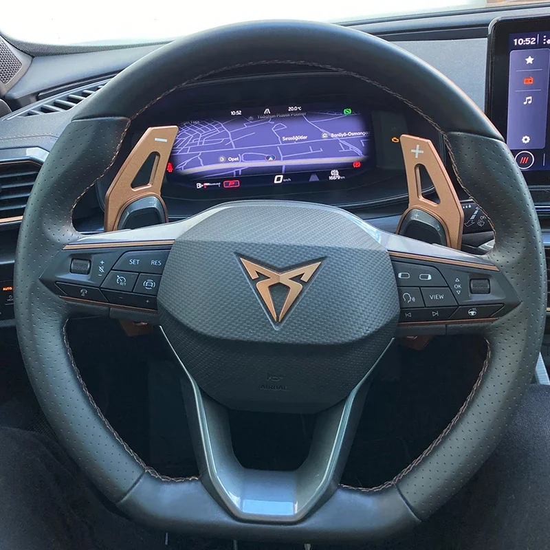 ل كوبرا مقعد Formentor Cupra Ateca ليون سبورتستور عجلة شيفتر مجداف عجلة توجيه سيارة مجداف شيفتر تمديد التحول
