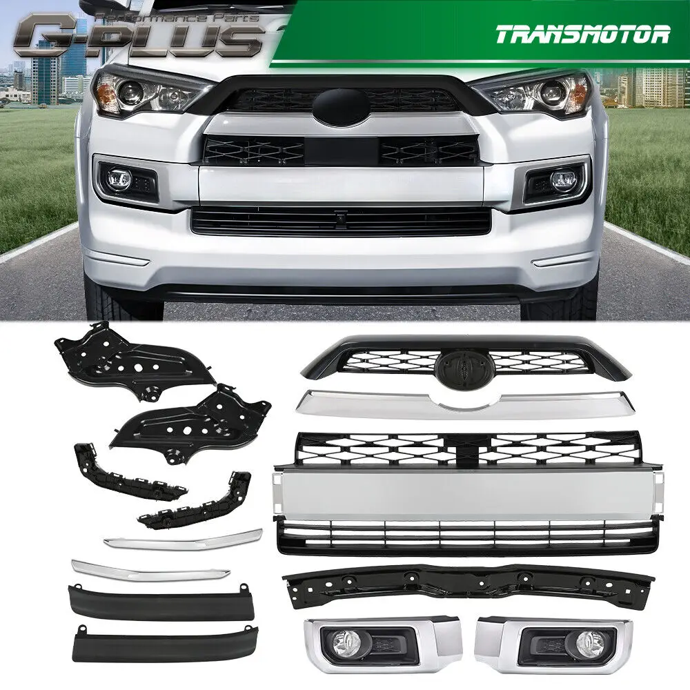 

Toyota 4Runner Limited Front Bumper Fit For 2014-2019 Grille Assembly Body Kits