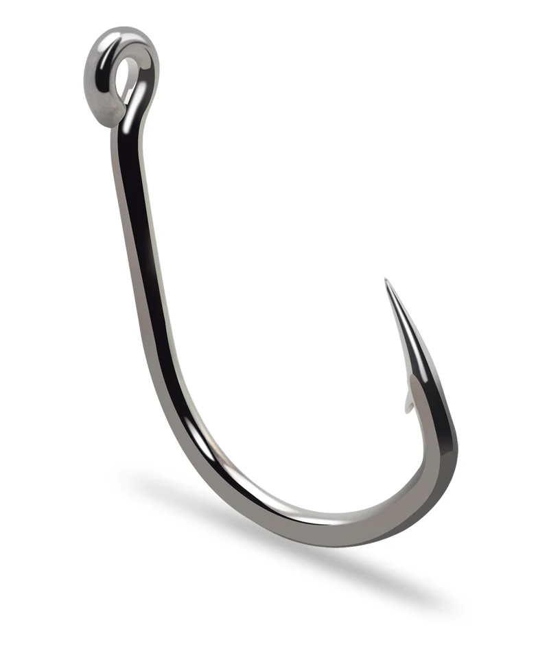 ZYZHE 3–8 Stück/Beutel Angelhaken aus robustem Edelstahl, Fischhaken mit breitem Spalt, ideal für große Fische im Süß- und Salzwasser – Detail 5