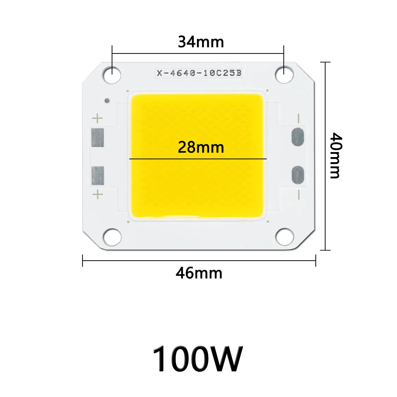 LED COB Chip 10W 20W 30W 50W 70W 100W High Power DC30-34V Diode LED Lamp Beads for Flood Light Spot Light Bulb DIY