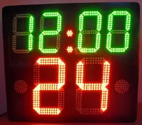 Indoor Outdoor LED Display Multisport Electronic Scoreboard  for Basketball Football Volleyball Timer