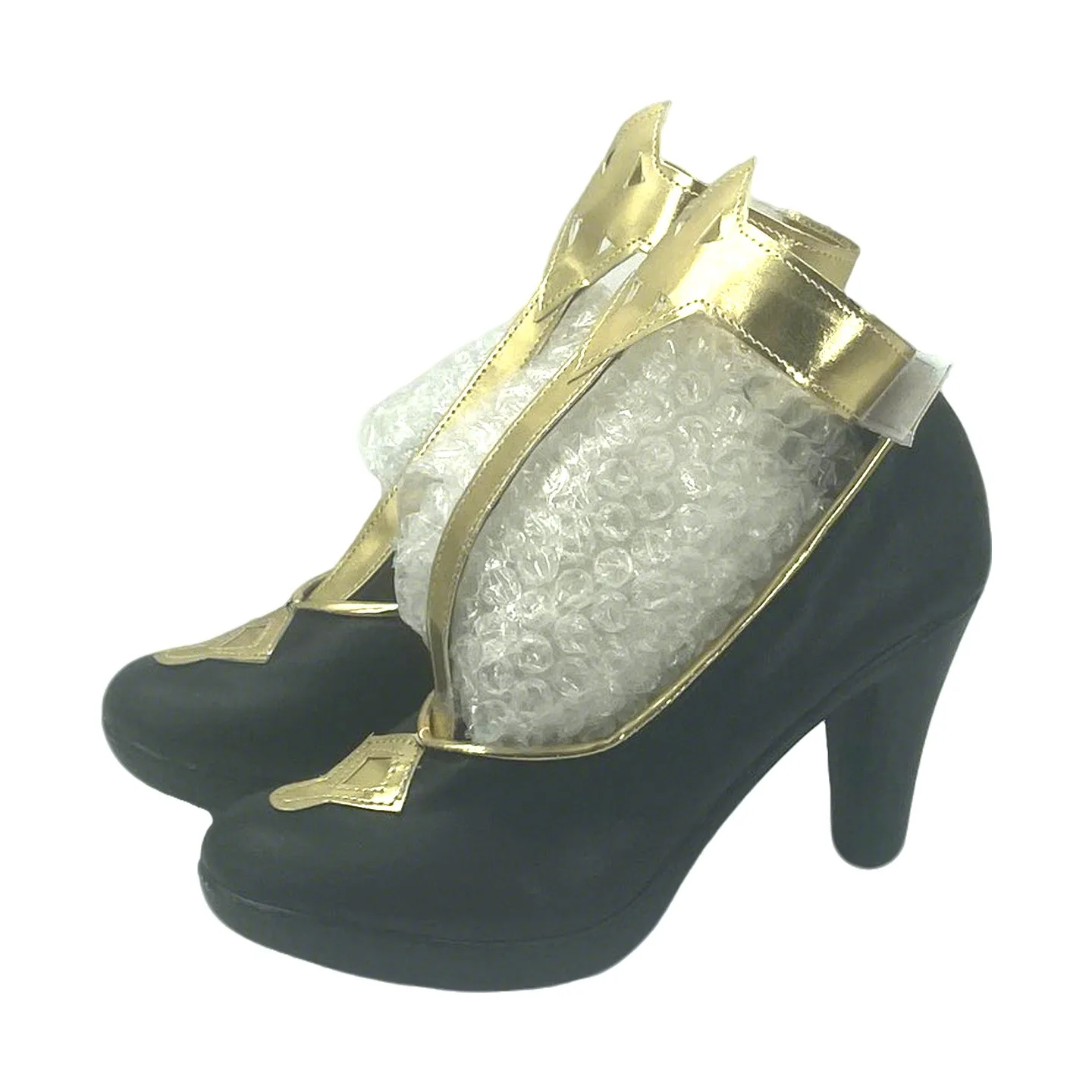 Buty do cosplayu Emilia Anim Re:zero Skóra PU Czarne Buty Akcesoria do cosplayu anime Halloween Karnawałowe buty wykonane na zamówienie