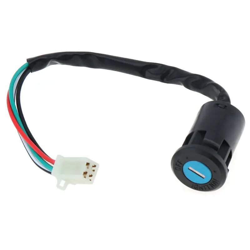 motorcycle Wire Ignition Switch ATV Go kart On/off lock E Bike Auto Waterproof Motorcycle 250mm Electric Scooter