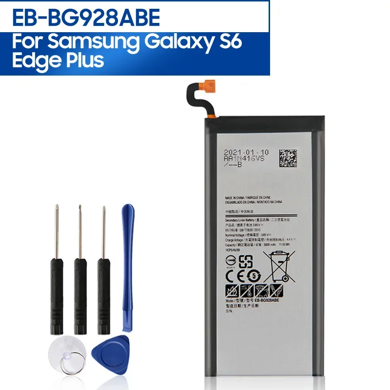 Replacement Phone Battery EB-BG928ABE EB-BG928ABA For Samsung GALAXY S6 edge Plus SM-G9280 G928P G928F G928V G9287