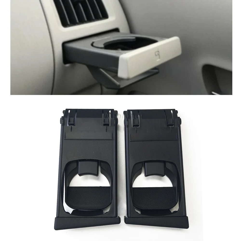 2Pcs Dashboard Cup Holders Suitable For Toyota Hilux Vigo Fortuner 2005-2014 55604-0k010-BO Accessories