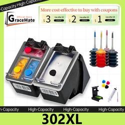 302XL Compatible for HP 302 XL hp302 Ink Cartridge Deskjet 1110 1112 2130 2135 1110 3630 3632 3830 3831 3833 4650 4654 4657 4510