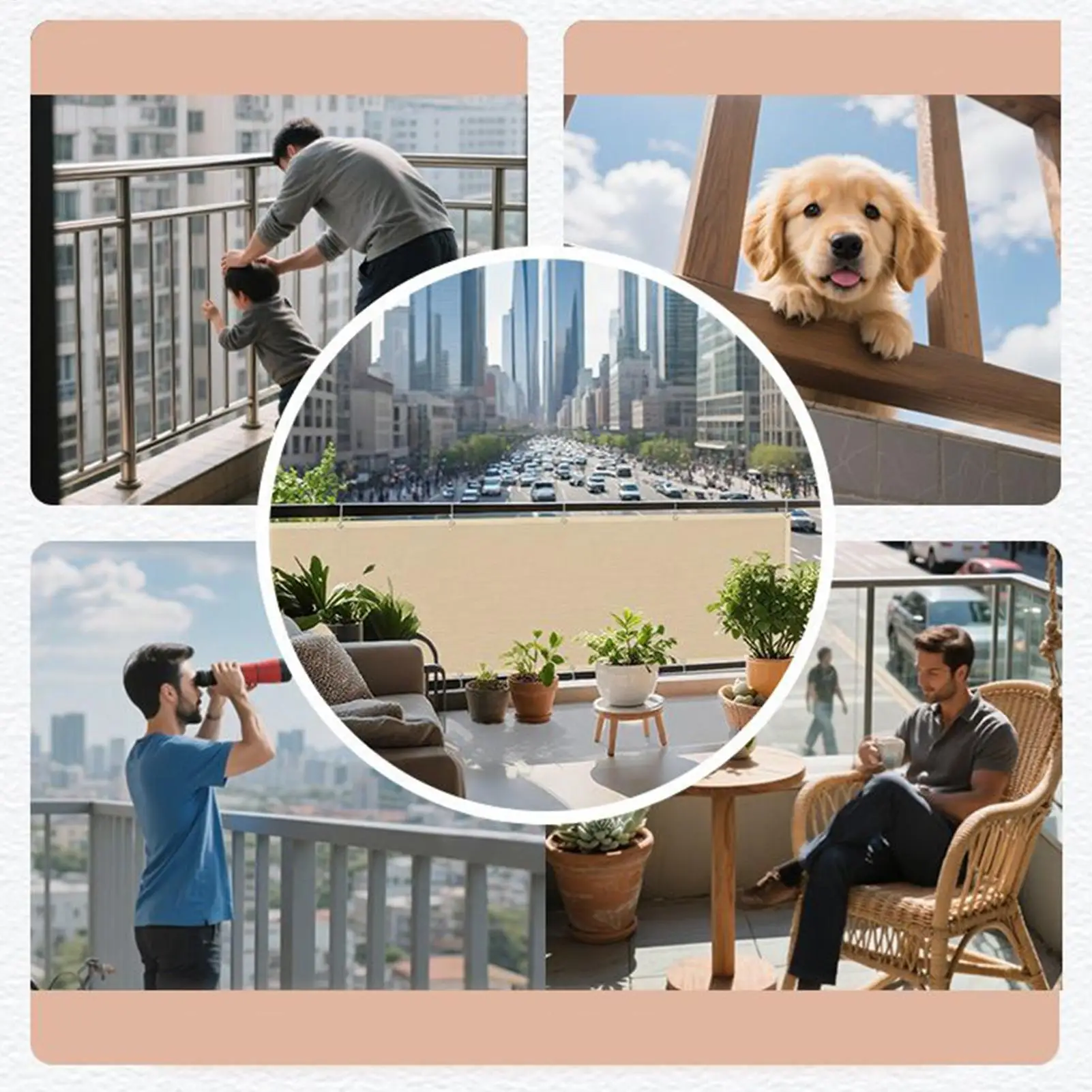 

Shade Cloth For Patio Garden Canopy UV Protection Windproof Sunblock Privacy Protection For Porch Camping Garden Balcony Carport
