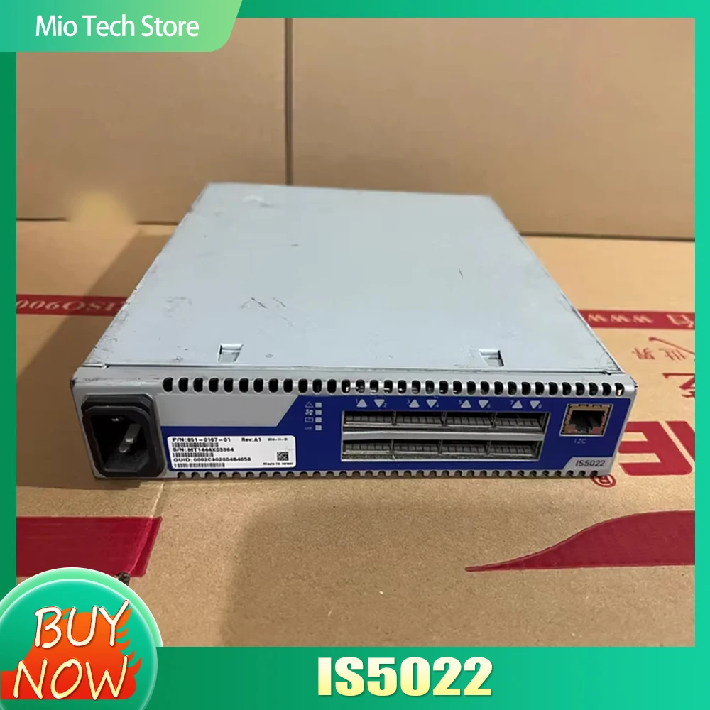 

Для коммутатора Mell-anox IB IS5022 10 Gigabit, 8 портов, 40 ГБ