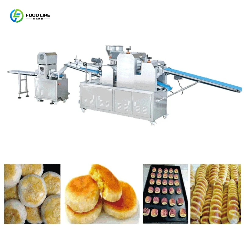 عمر خدمة طويل أوتوماتيكي بالكامل لخط إنتاج خبز الخبز لمصانع الأغذية الشعبية