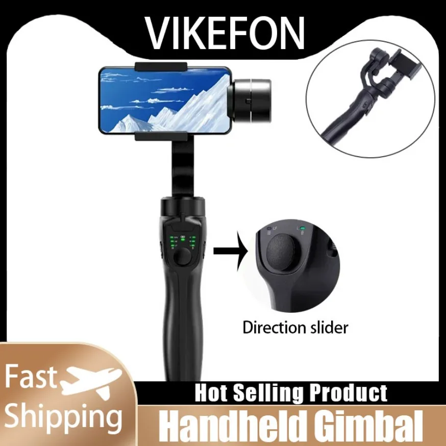 

Portable Handheld 3-Axis Gimbal Stabilizer Mobile Phone Holder Shockproof Video Record for iPhone 12-16 Pro Max Samsung Xiaomi