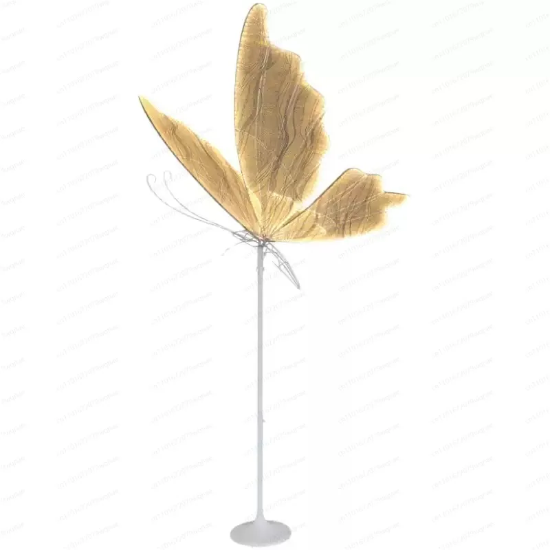 LED Butterfly Wings Hanging Ornament, Glowing Ceiling Decor for Wedding Stage & Runway, Event Photo Booth Backdrop