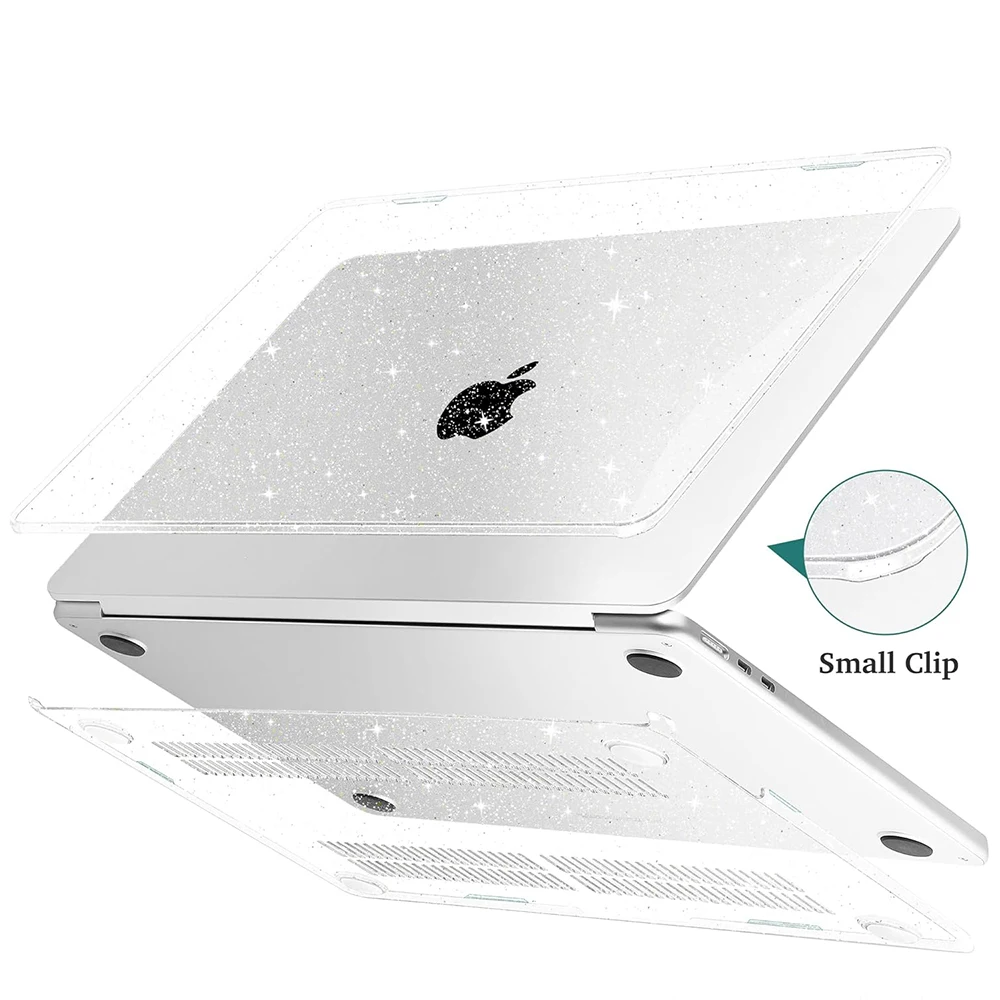 Capa Protetora Rígida à Prova de Choque para MacBook Air 13 M4 M3 M2 15 M5 A3448 A3241 A3114 A2941 A1932 A2179 A2337 Pro 13