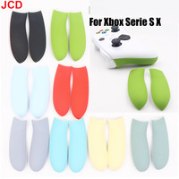 JCD Soft Rubber Left Right Hand Side Rear Grip Handle For Xbox Series S X Controller Back Replacement Gears