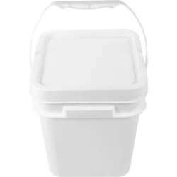 10 Liter Paint Chemical Buckets with Lid Painting Milk Holder Storage Bin Pp Plastic Container