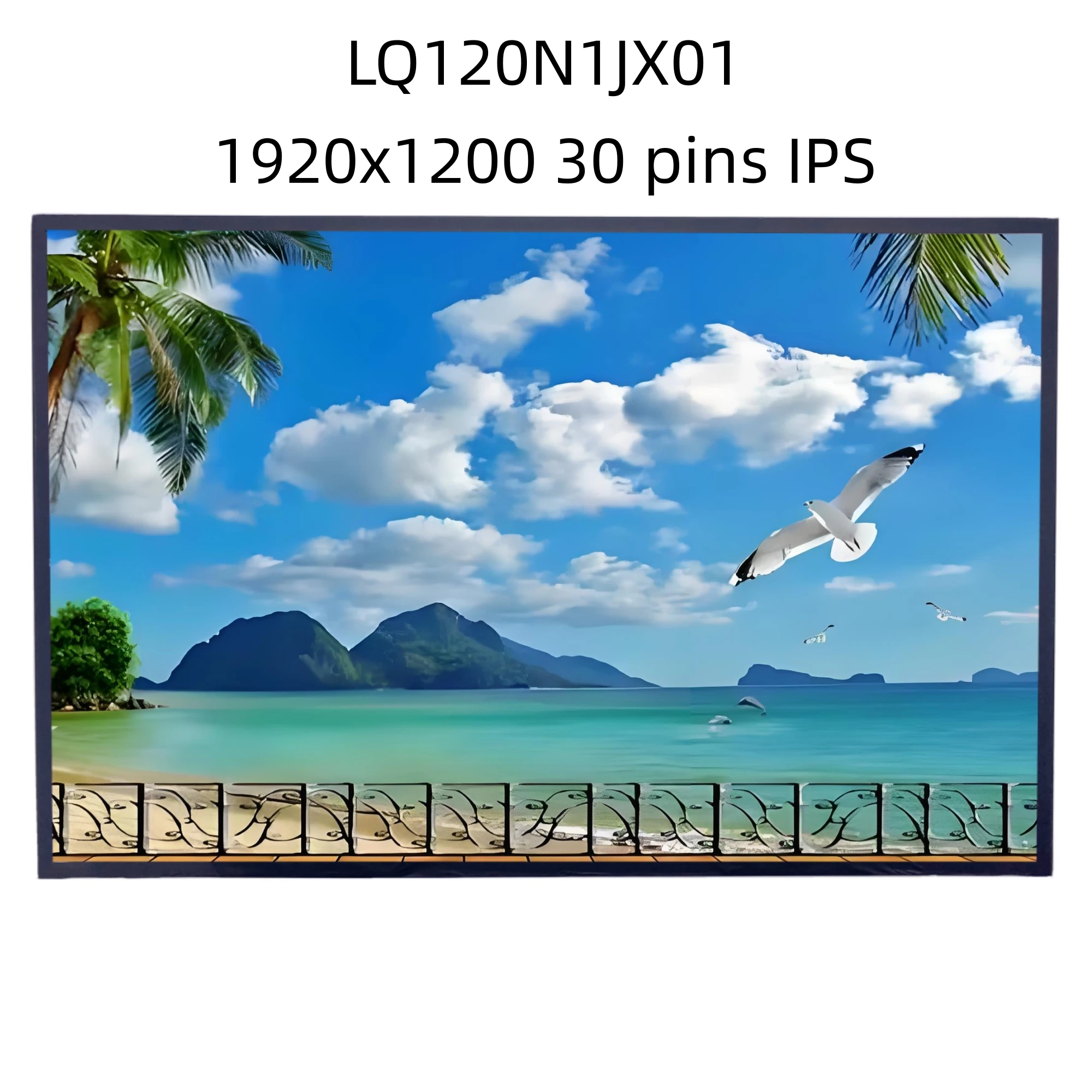 LQ120N1JX01 12 inch 1920x1200 30 pins IPS Laptop LCD screen