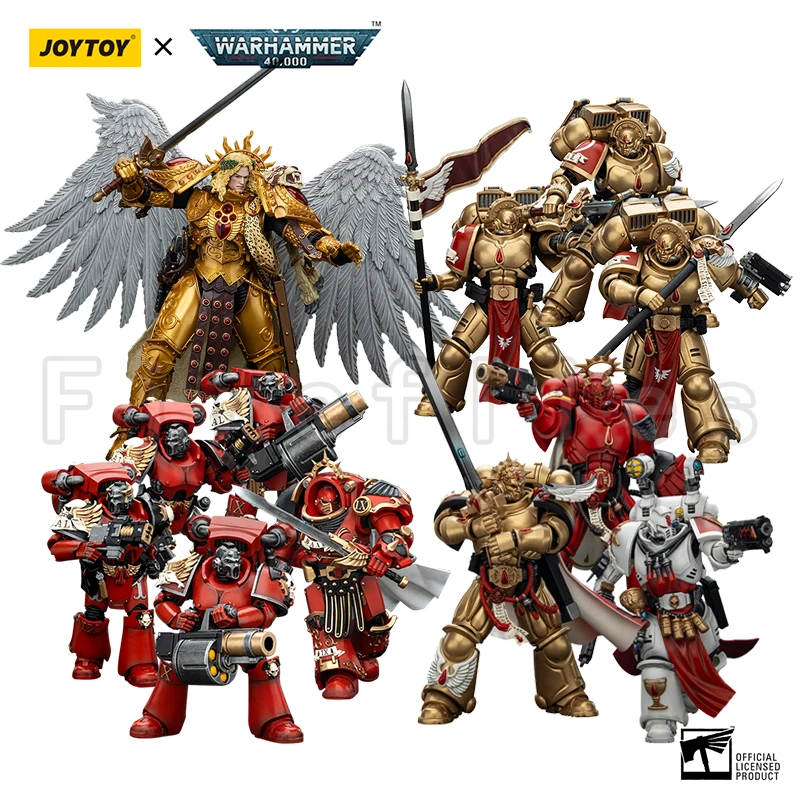

1/18 фигурка JOYTOY 40K Horus Heresy Blood Angels, фигурки и меха, аниме, коллекция, модель игрушки