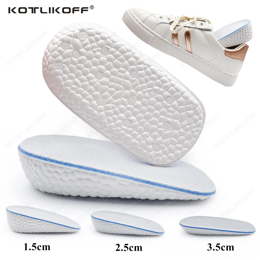 الارتفاع زيادة النعال 1.5/2.5/3.5 سنتيمتر قوس دعم أقدام مسطحة الإغاثة رغوة الذاكرة لينة مرنة للرجال النساء أحذية رياضية KOTLIKOFF #1