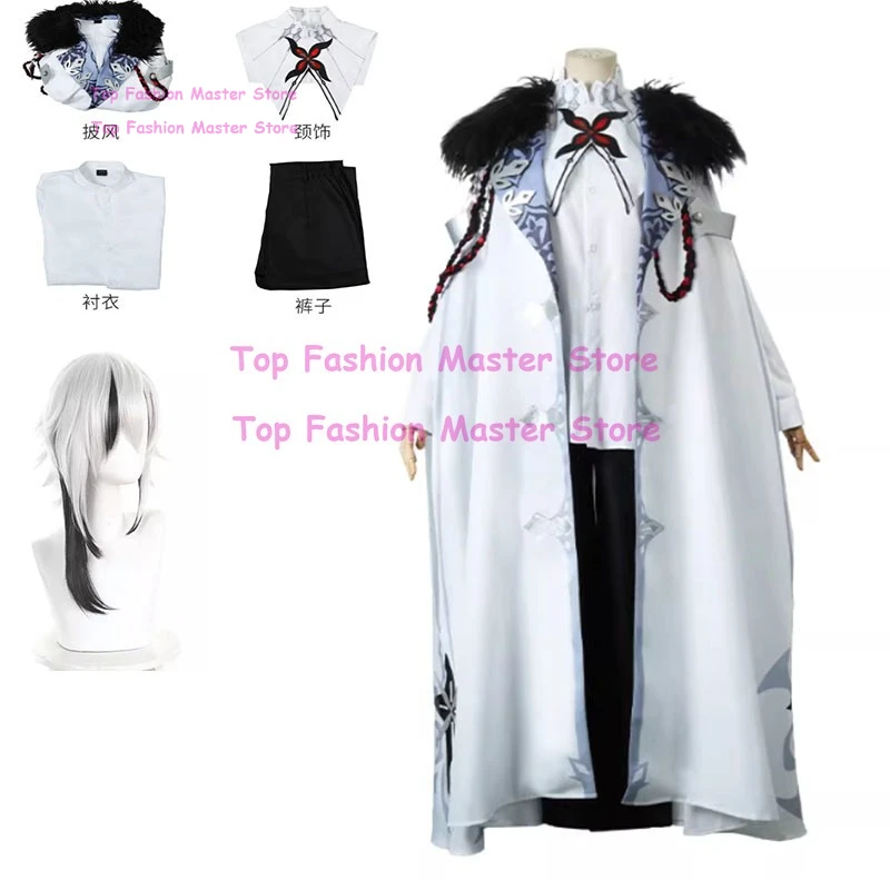 

Arlecchino Cosplay Anime Impact Costume The Knave Costume Cloak Wig Full Set Fatui Harbingers Damselette Cosplay