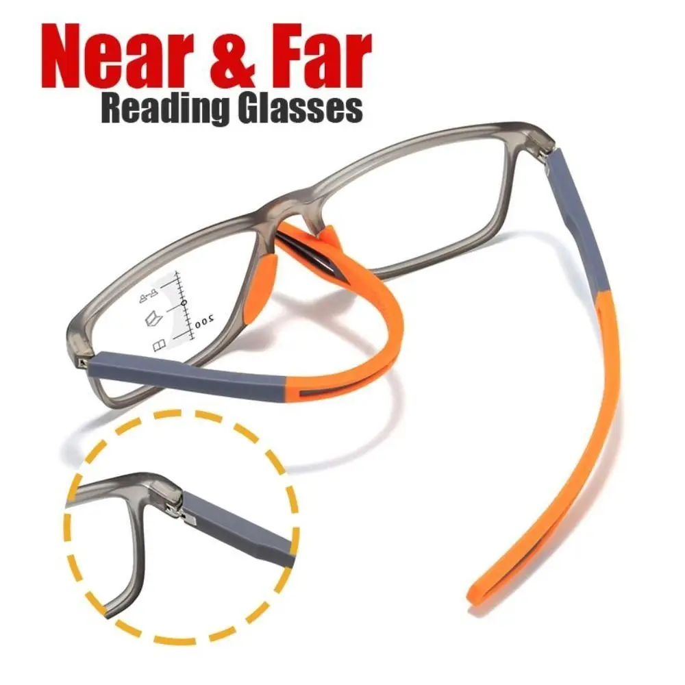 Fashion Silicone Reading Glasses Ultralight Anti-Blue Light Presbyopia Eyeglasses Women Men Far Sight Eyewear Diopters To +4.0