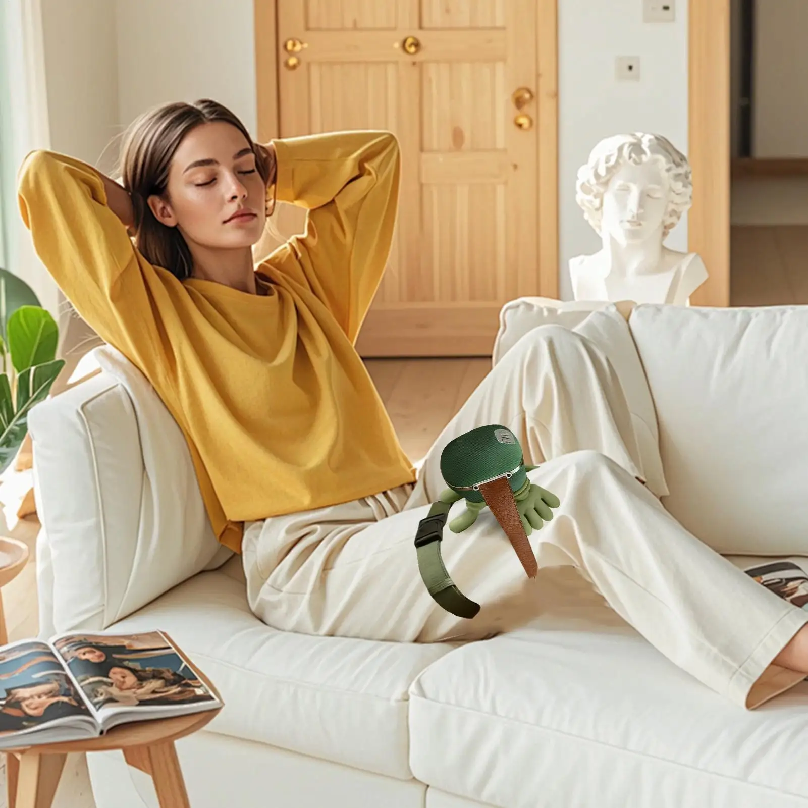 

Shoulder and Neck Massager Large Capacity Rechargeable Neck Back Deep Tissue Massager for Neck and Shoulder Relaxation