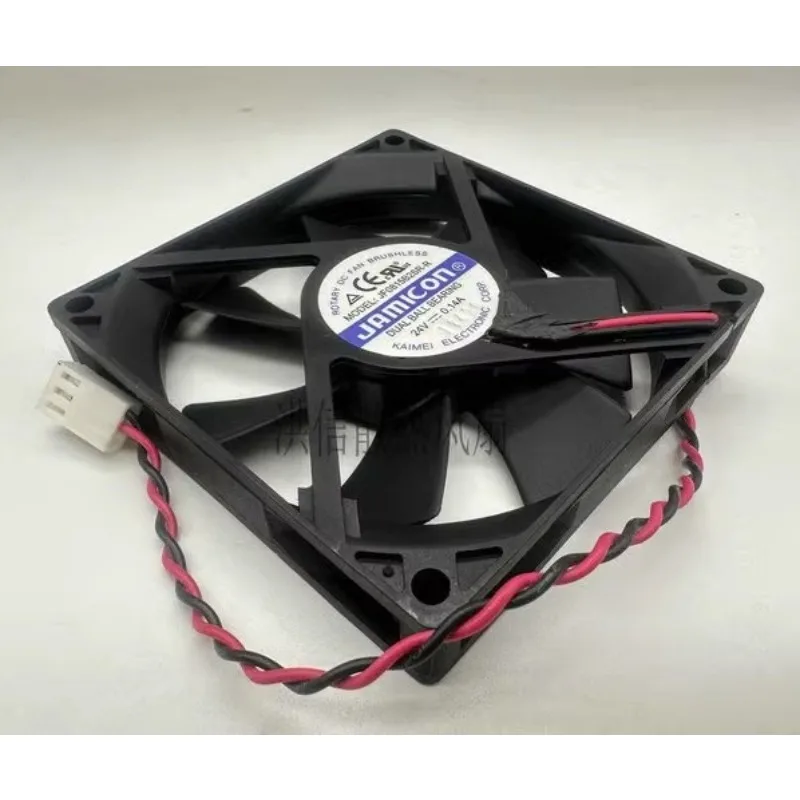 Original Cooler Fan for JAMICON JF0815B2SR-R DC24V 0.14A Cooling Fan 8015 80*80*15MM