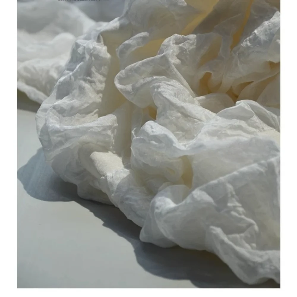 

Двухслойная пузырчатая ткань для весенне-летнего платья, дизайнерская одежда, ткань на метр, материал для шитья своими руками, ткань