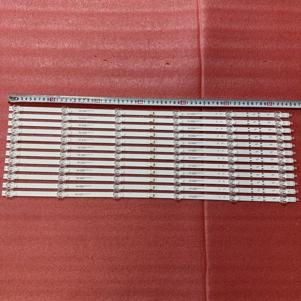

Full LED strip(12) For TV JVC LT-65MB708 LT-65CA890 65‘’TV L65M5-EA LED65D06A-ZC56AG-08 30365006013 LED65D06B
