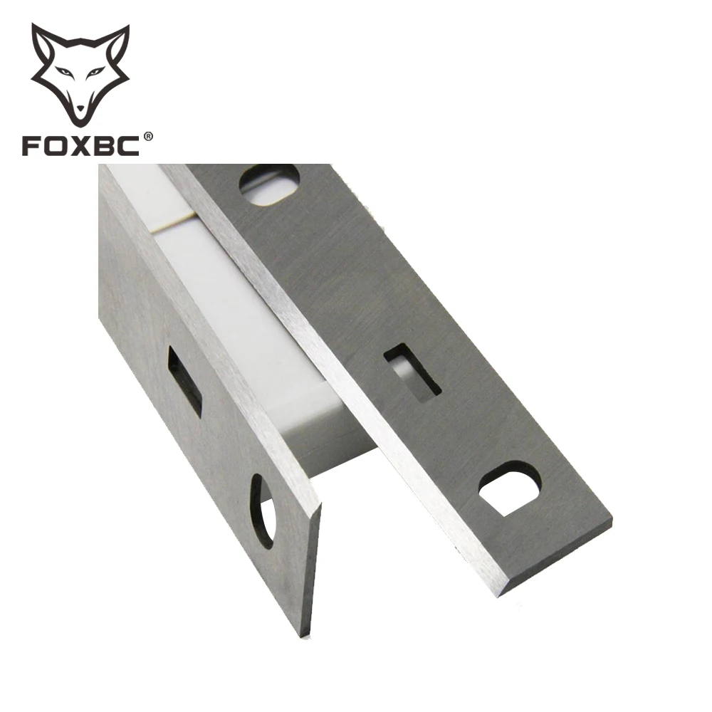 FOXBC 210x22x1.8mm Planer Blade for Scheppach HMS860, HMS 850 (TYP 1), Woodstar PT85 Woodworking Tool 2PCS