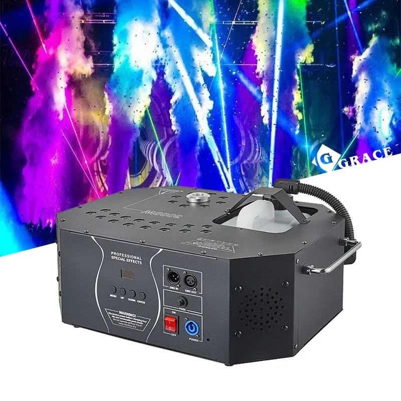 Igracelite 3000w Dmx Control Atmosphere Equipment/Smog Maker Stage Effect Upwards Vertical  Smoke Machines