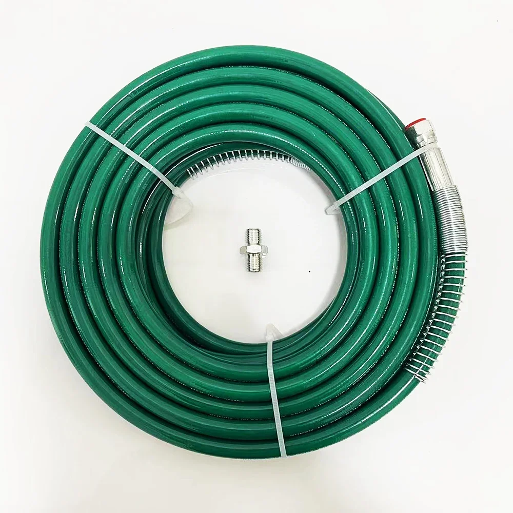 Upgraded Thickened Woven Fiber Layer High pressure hose 1/4'' 0.5~40M BSP 7250Psi Airless Hose sprayer Airless Paint Hose