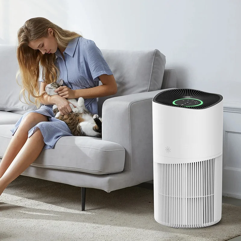 Smart Electrostatic Portable Office & Commercial App-Controlled HEPA Air Purifier