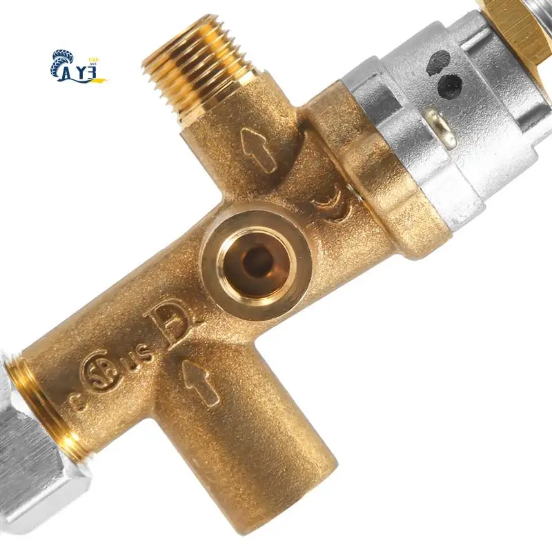

AY03-Gas Patio Heater Control Valve Thermocouple Sensor Dump Switch Knob Propane Lpg Fire Pit Control Safety Pilot Port Set