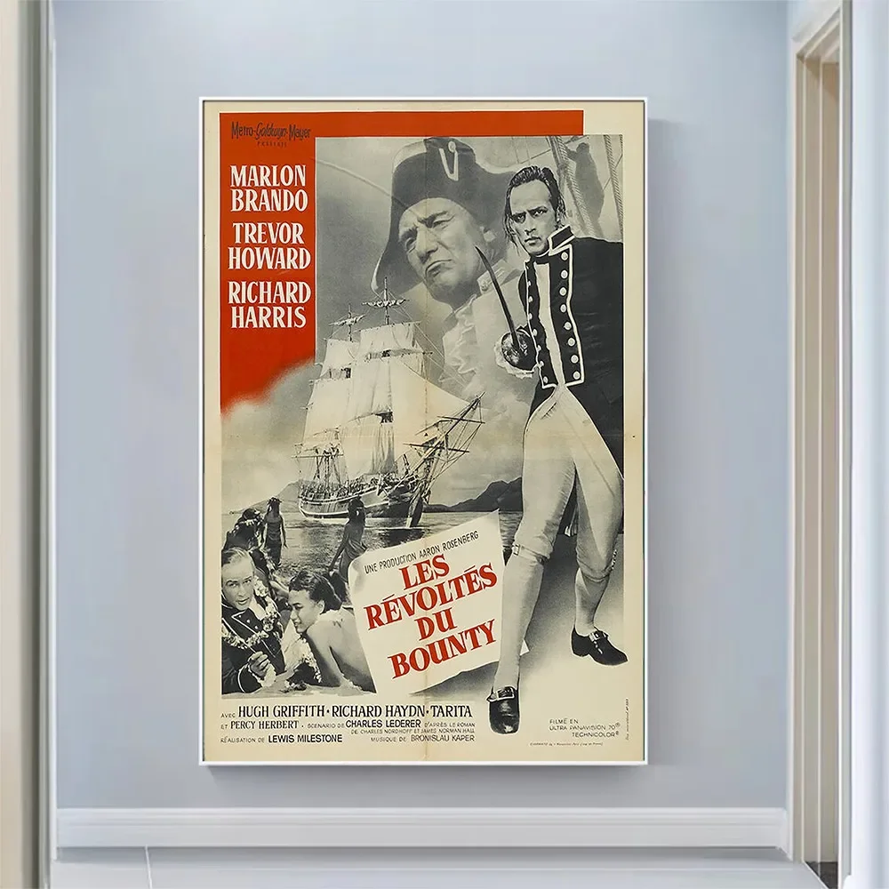 V2203 Mutiny on the Bounty (9) винтажный классический фильм настенный шелковый постер HD художественное украшение дома подарок