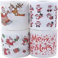 Christmas Toilet Roll Paper Home Santa Claus Bath Toilet Roll Paper Christmas Supplies Xmas Tissue Roll Home New Year Decoration
