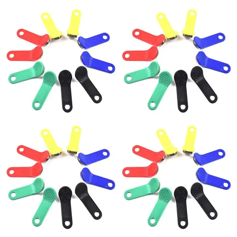 !【Top Deals】40Pcs/Lot Rewritable RFID Contact Memory Key RW1990 Ibutton For Copy Card Sauna Dallas Keys Cards