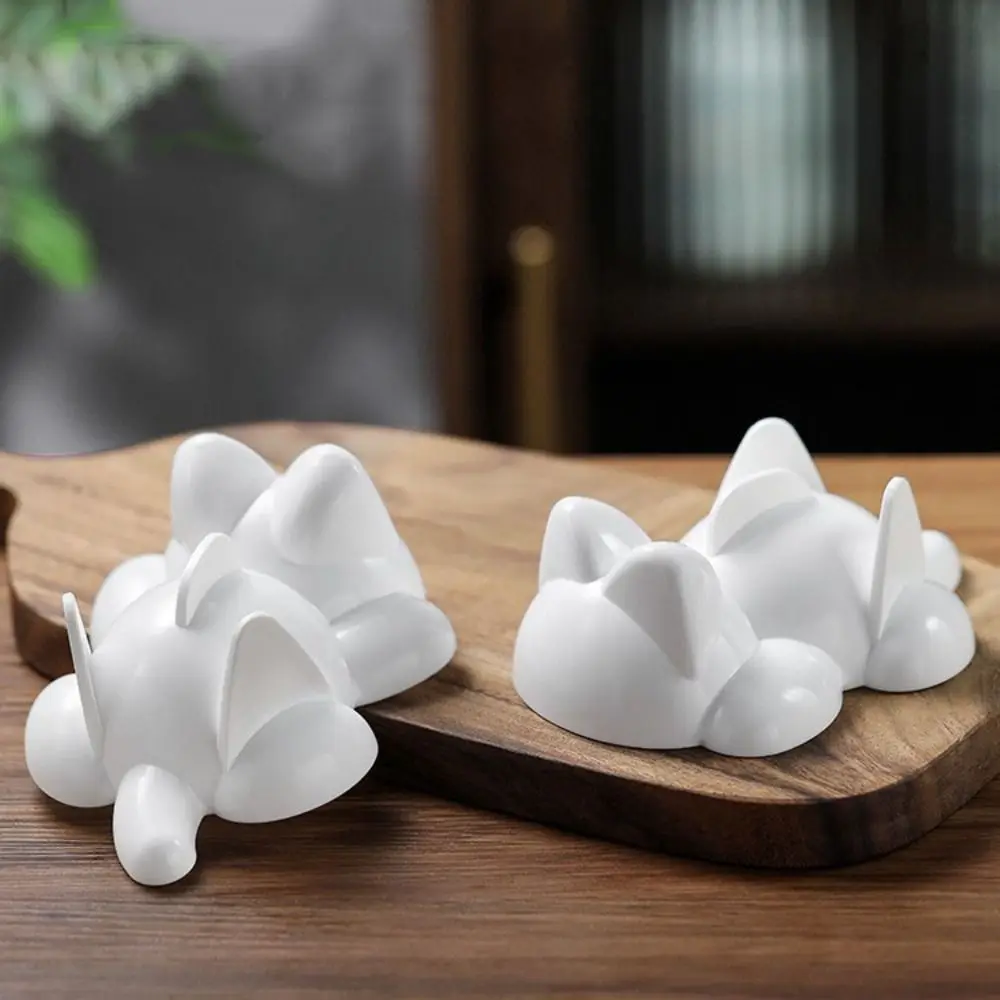 

White Cat Shape Onigiri Mold Japanese Style High Temperature Resistant Rice Ball Molds Large Size Mashed Potato Mold Student