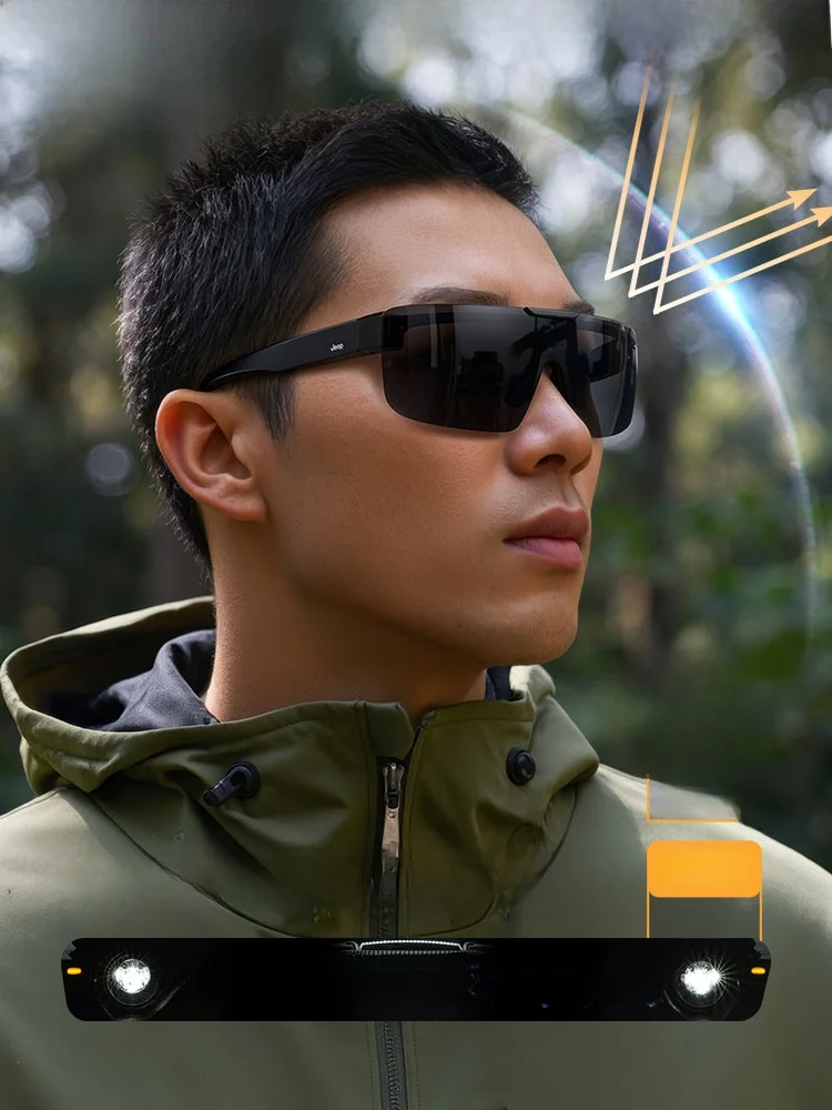outdoor-driving-polarized-sunglasses-flip-cover-hiking-men's-glasses-uv-protection-fishing-goggles-fashionable-sporty