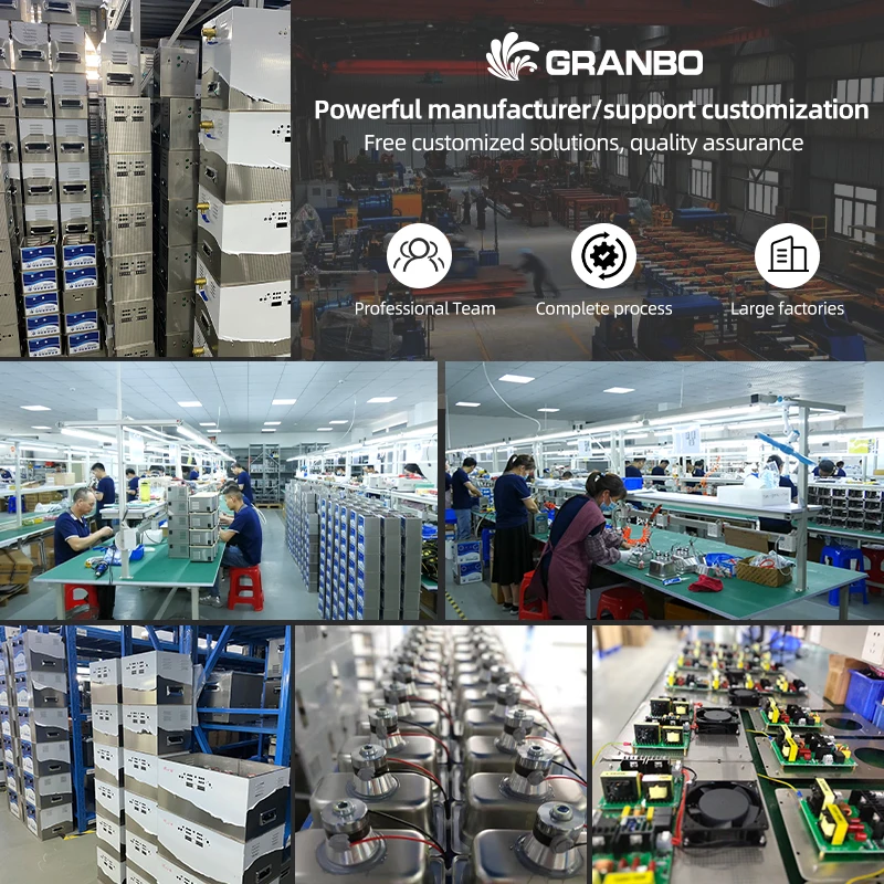 Mini Industrial Ultrasonic Cleaning Machine Electric Fuel New Condition Best Container/Bottle Cleaner 50 gal Tank