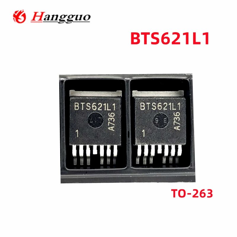 

10Pcs/Lot Original BTS621L1 BTS621 BTS621L TO263-7 Automotive power IC chip Best Quality