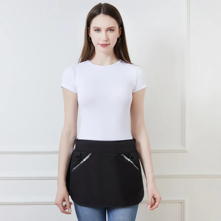 

【New style】Outdoor multifunctional apron multi-pocket travel running mountaineering zipper men's and women's workclothes half-b