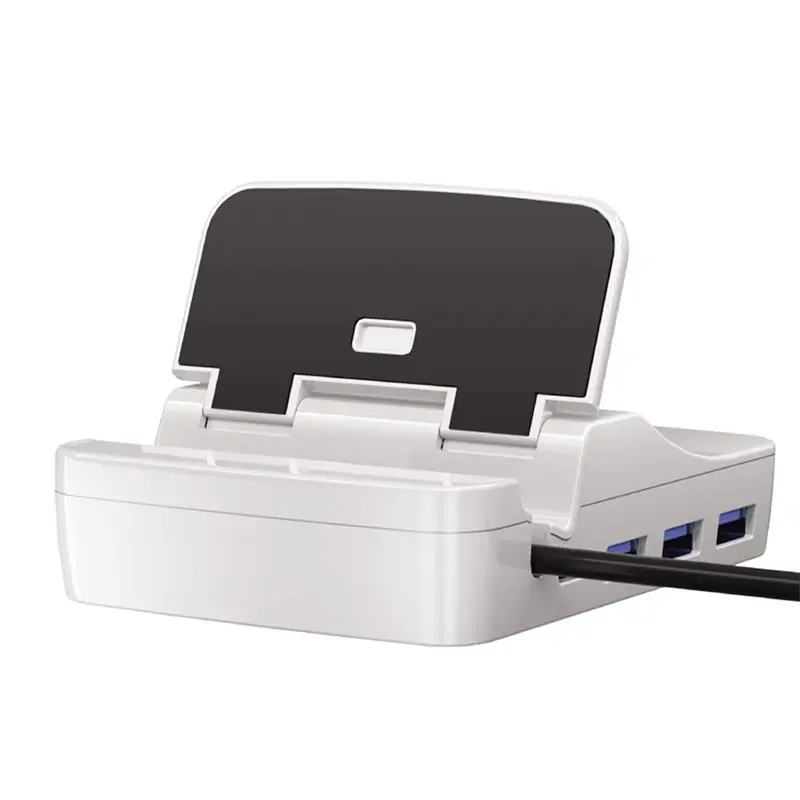 

ABFM-For Steam Deck Compatible 8-In-1 USB C Docking Station TYPE-C HUB USB C To 4K Adapter PD100W/USB3.0/SD/TF For PC Laptop