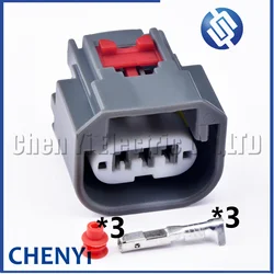 3 Pin Automotive waterproof connector Car Front Turn Signal Plug 7287-0955-30 For JEEP Patriot Compass Wrangler Grand Cherokee
