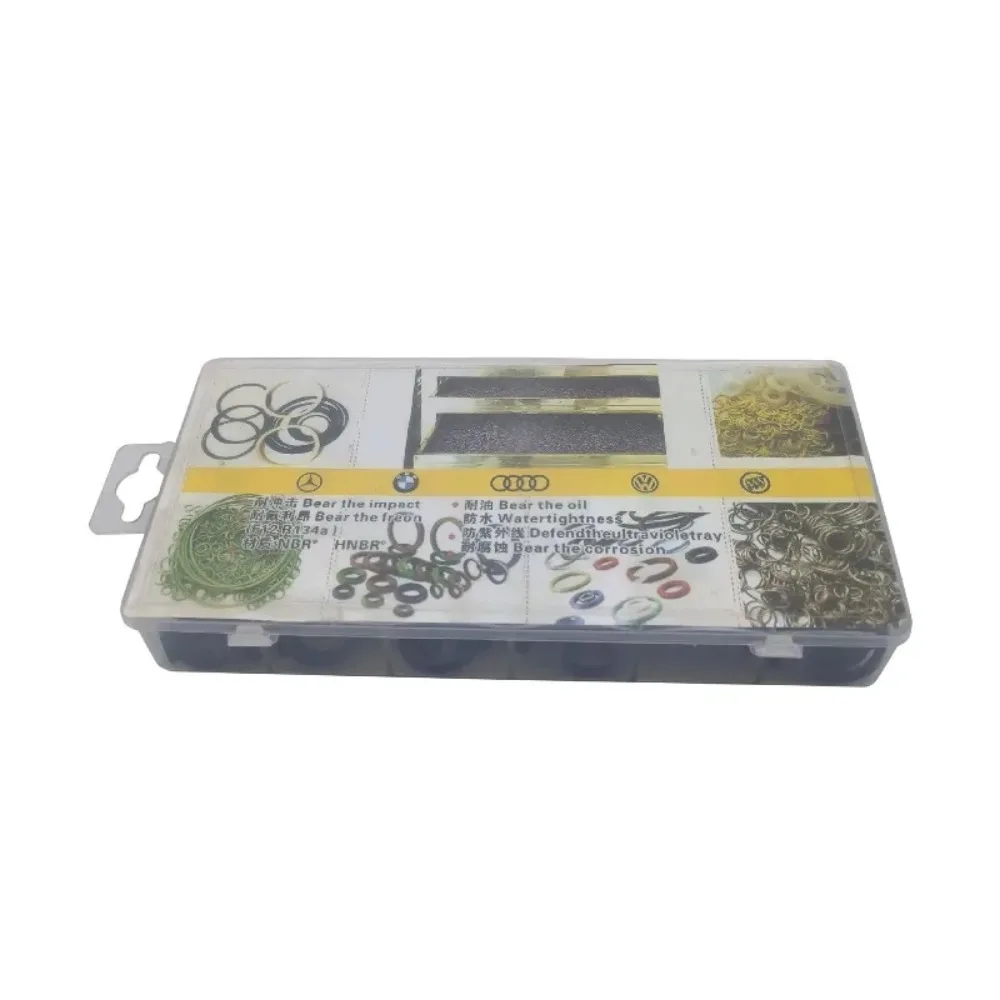 265 Pieces Accessories Repair Box Hardware Upgrade Purple Sealing Ring O Ring Gasket Nitrile Rubber Kit With