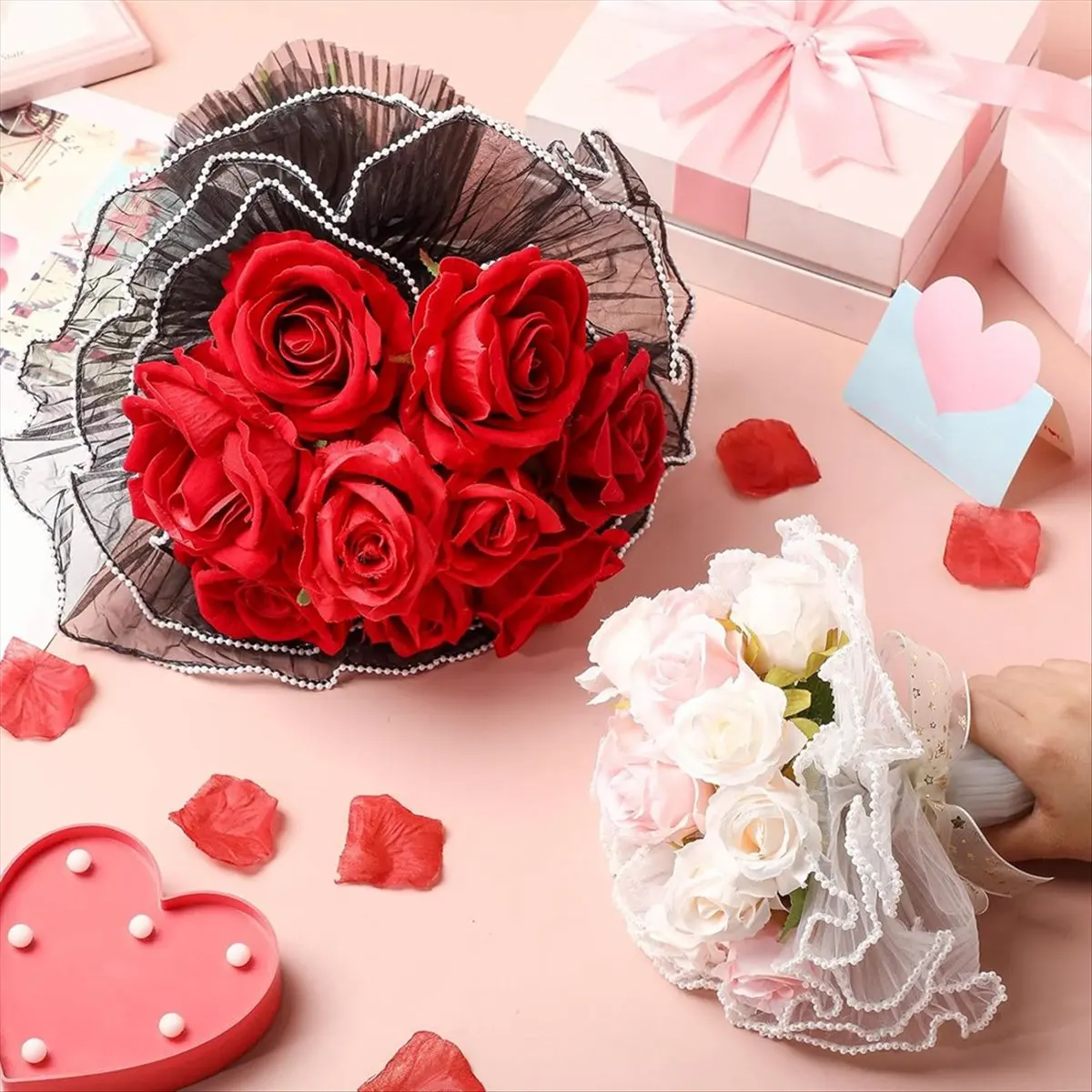 

【Лучшие】 8 шт., упаковочная сетчатая бумага для цветов, 11 дюймов X 4 ярда, волнистый жемчужный край, морщинистая упаковочная сетка для букета цветов, принадлежности для флориста