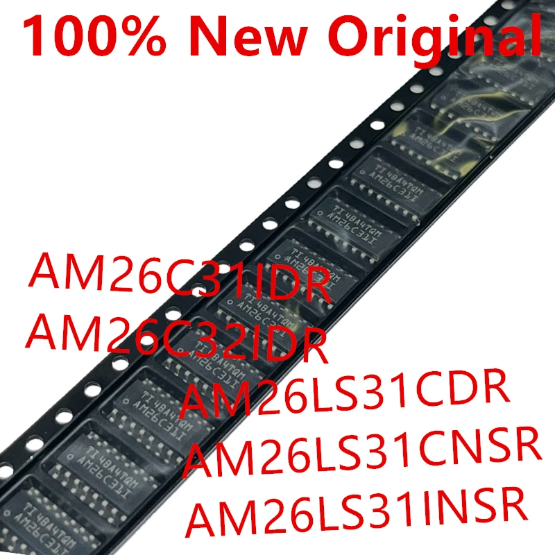 10piece  AM26C31IDR  AM26C31I 、AM26C32IDR  AM26C32I 、AM26LS31CDR  AM26LS31C 、AM26LS31CNSR  26LS31 、AM26LS31INSR  26LS31  New