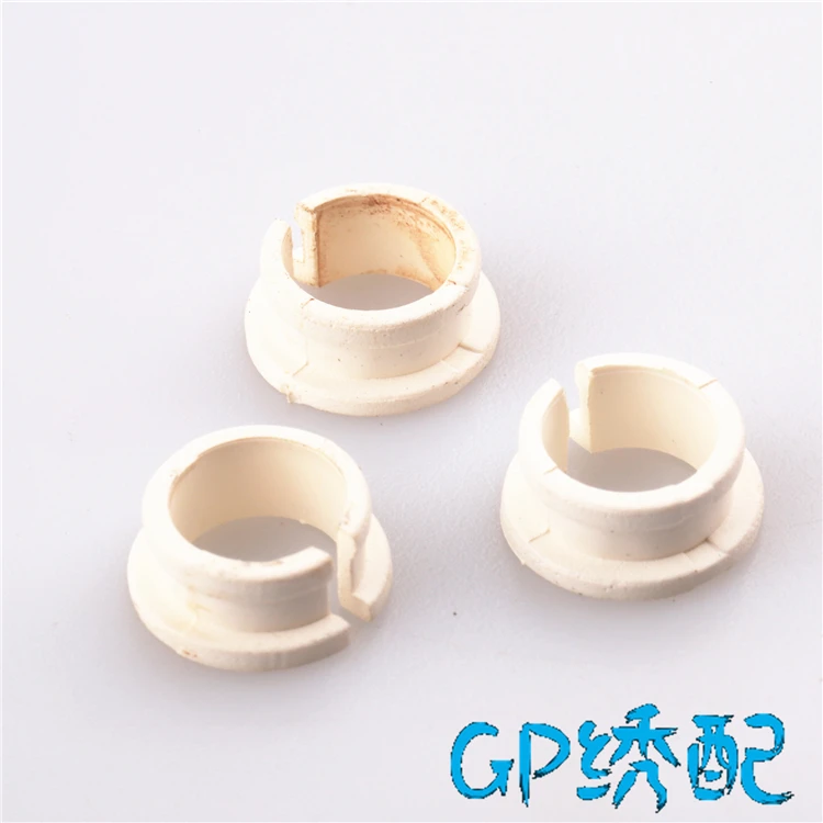 10 قطعة ملحقات آلة التطريز اضغط على غطاء القدم غطاء بلاستيكي للقدم #1