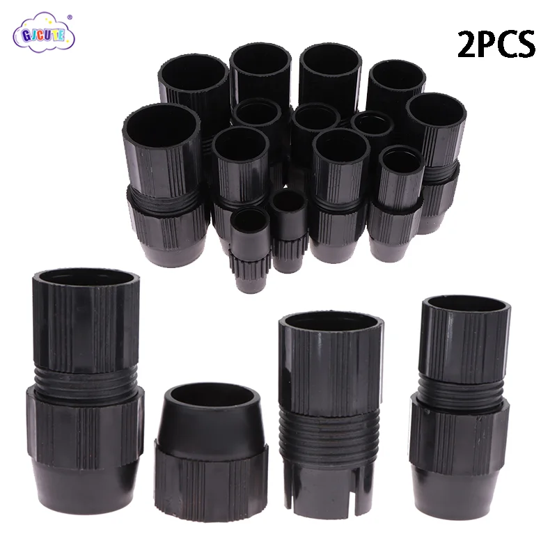 Plastic Telescopic Tube Connector Dip Net Pole Telescoping Pipe Twist Clamp Fixed Lock For DIY CFK,Carbon Fiber Tube