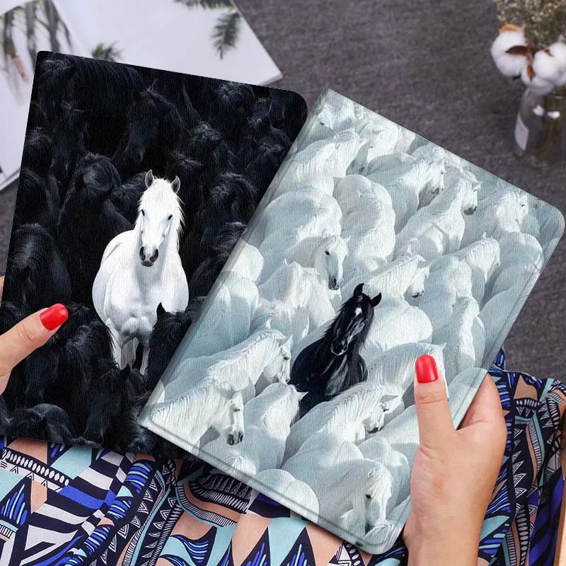 

Cartoon Creative Horse Art Gift For Xiaomi Redmi Mi Poco Pad 2 5 6s 7 7s Ultra Pro Max 14 12.4 12.1 inch Soft Tablet Case