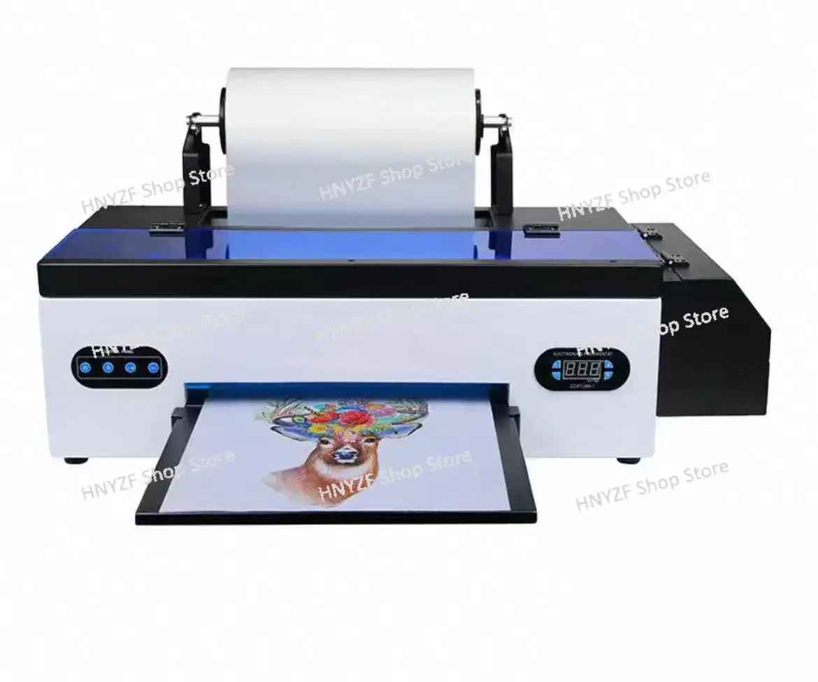 New DTF Transfer Printing Press A3 L1800 DTF Printer T-shirt Printing Machine with Roller Feeder